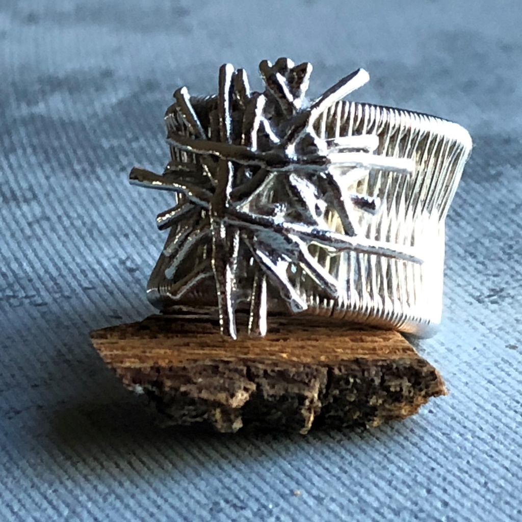 Silver Plated Ring - Statement Ring
